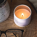 Candle in a Slip Lid Tin